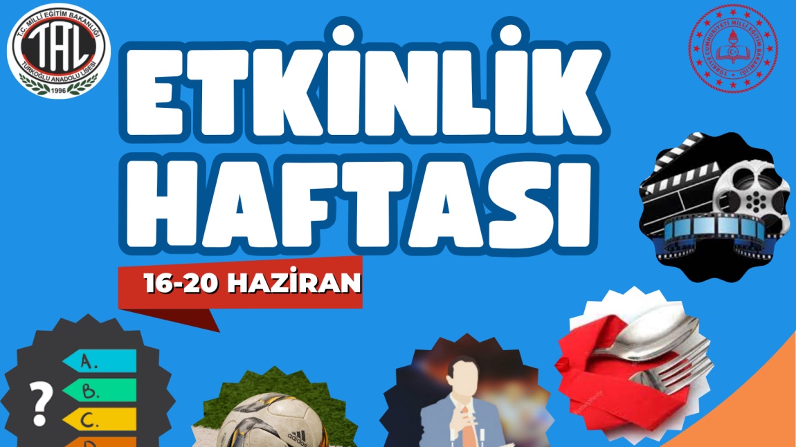 16-20 Haziran 2025 Sosyal Etkinlik Haftası